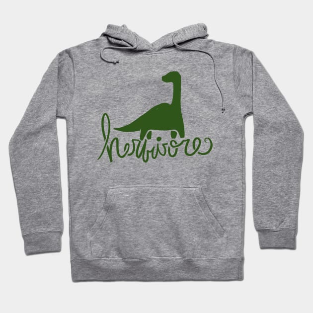 Herbivore Hoodie by bubbsnugg